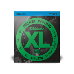 CORDES D'ADDARIO BASSE SUPER SOFT 40-60-75-95