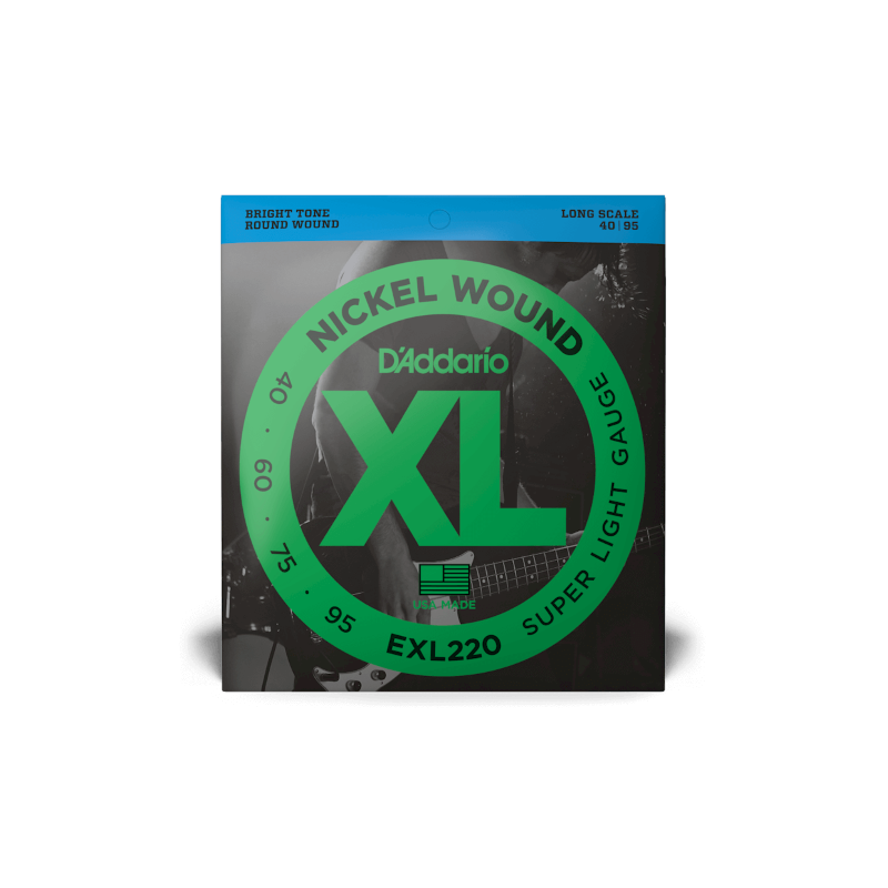 CORDES D'ADDARIO BASSE SUPER SOFT 40-60-75-95