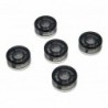 SET 5 CAPUCHONS FOOTSWITCH MOOER NOIR