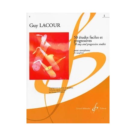 50 …tudes faciles et progressives - Vol. 1