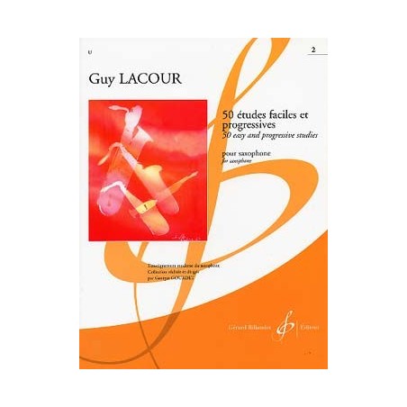 50 …tudes faciles et progressives - Vol. 2