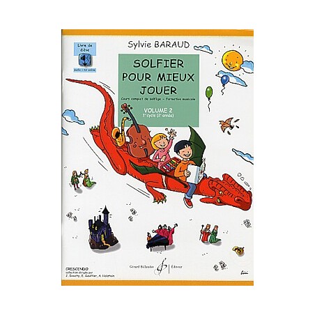 Solfier pour mieux jouer - Vol. 2 : Livre de l'ÈlËve + corrigÈs