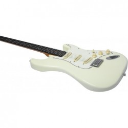 Guitares EKO ST300 WH Type Strat Vintage Olympic White