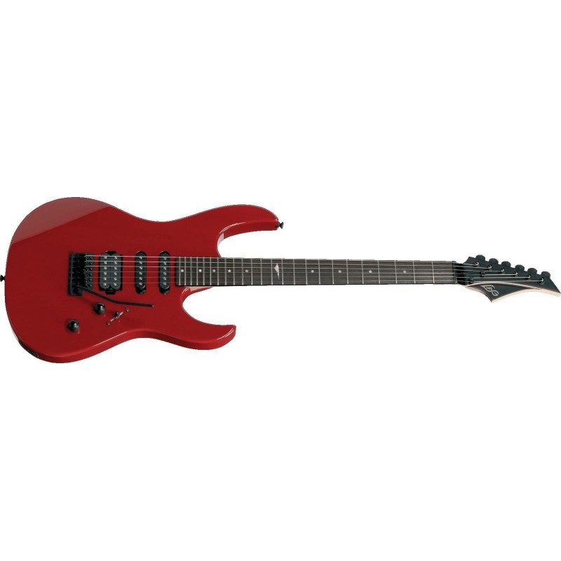 GUITARE ELECTRIQUE LAG Arkane 66 DARK RED