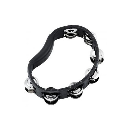 TAMBOURIN MEINL ABS DEMI-LUNE NOIR