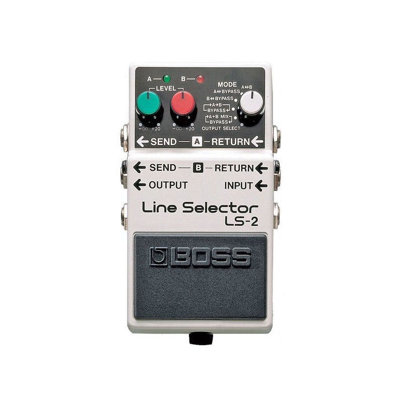 PÈdale de Switch de signal Boss LS-2 Line Selector