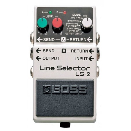 PÈdale de Switch de signal Boss LS-2 Line Selector
