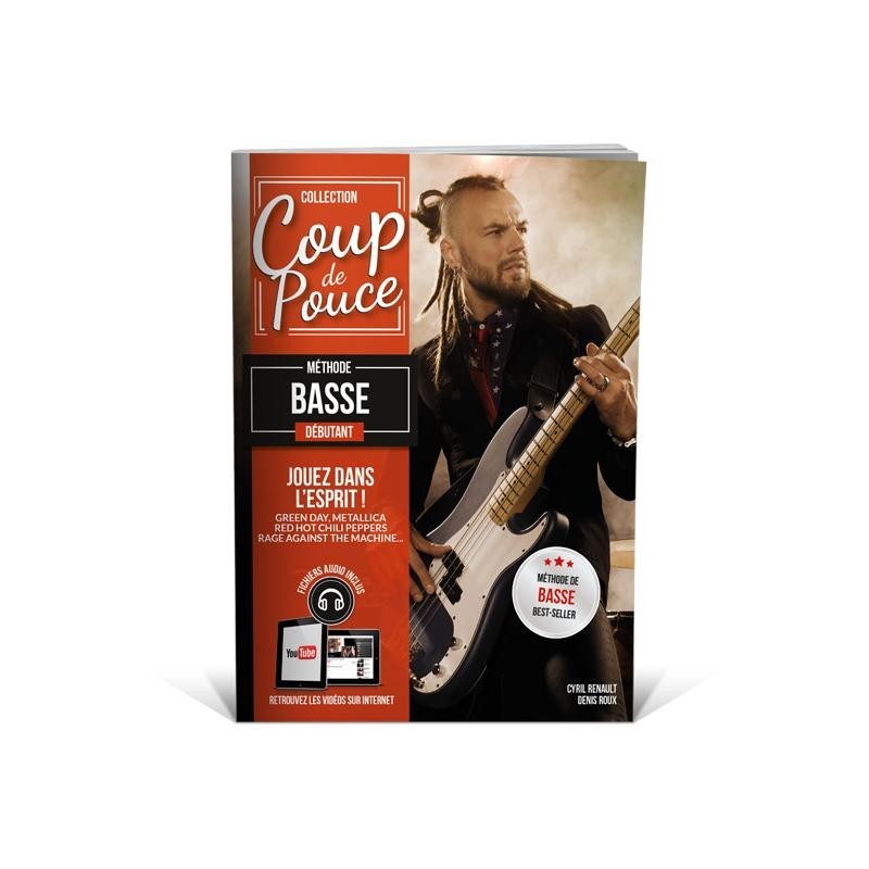 PARTITIONS DENIS ROUX COUP DE POUCE BASSE VOL 1 - Nouvelle Edition