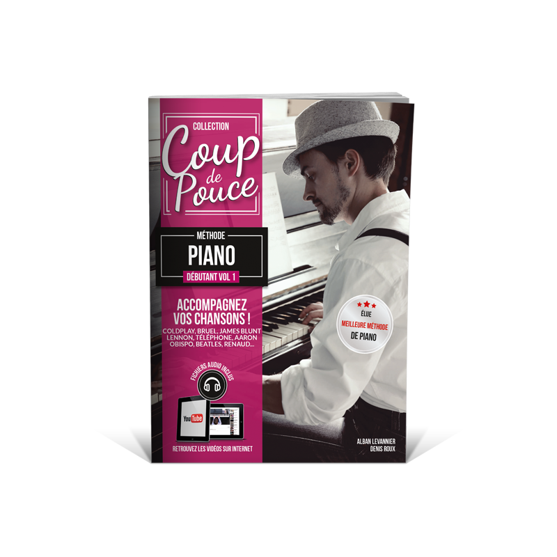PARTITIONS DENIS ROUX COUP DE POUCE PIANO VOL1 - Nouvelle Edition
