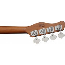 Basse Marcus Miller type P Bass D5 ALder-4 Butterscotch Blonde