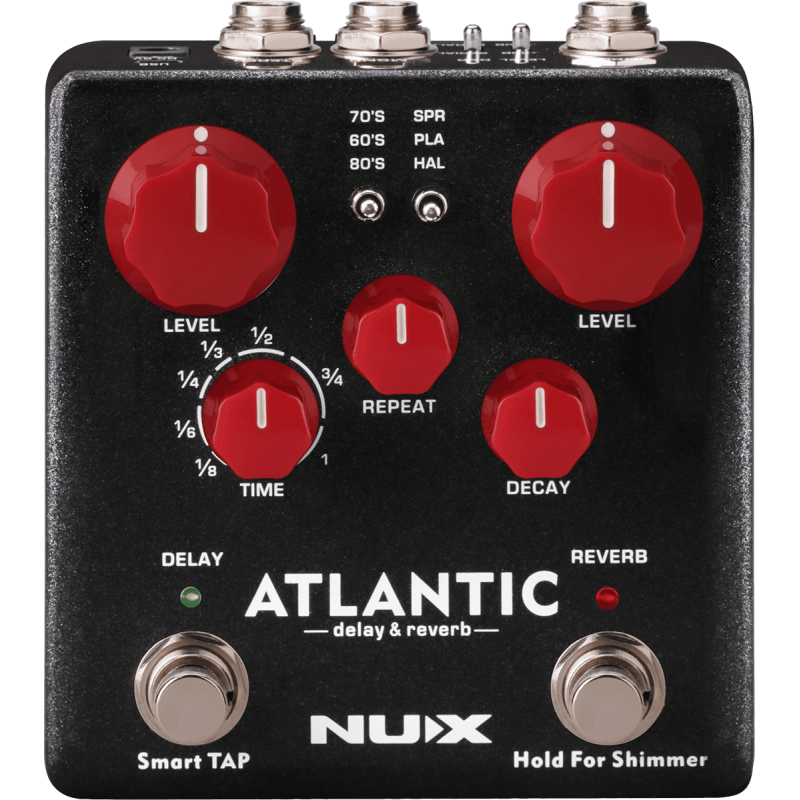 NUX ATLANTIC - Delay et reverb numÈriques 3 modes
