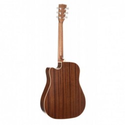 GUITARE CORT MR500F CEDRE NOIR SATINE DREADNOUGHT