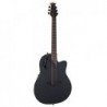 Ovation Elite TX Mid Cutaway Black Textured
