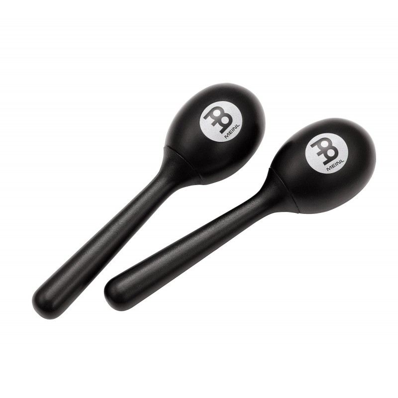 MARACAS OEUF MEINL 6 PLASTIQUE NOIR