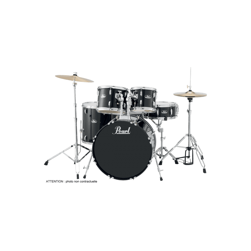 PEARL BATTERIE PEARL ROADSHOW ROCK 22" 5 FUTS JET BLACK