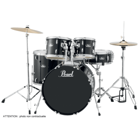 PEARL BATTERIE PEARL ROADSHOW ROCK 22" 5 FUTS JET BLACK