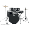 PEARL BATTERIE PEARL ROADSHOW ROCK 22" 5 FUTS JET BLACK