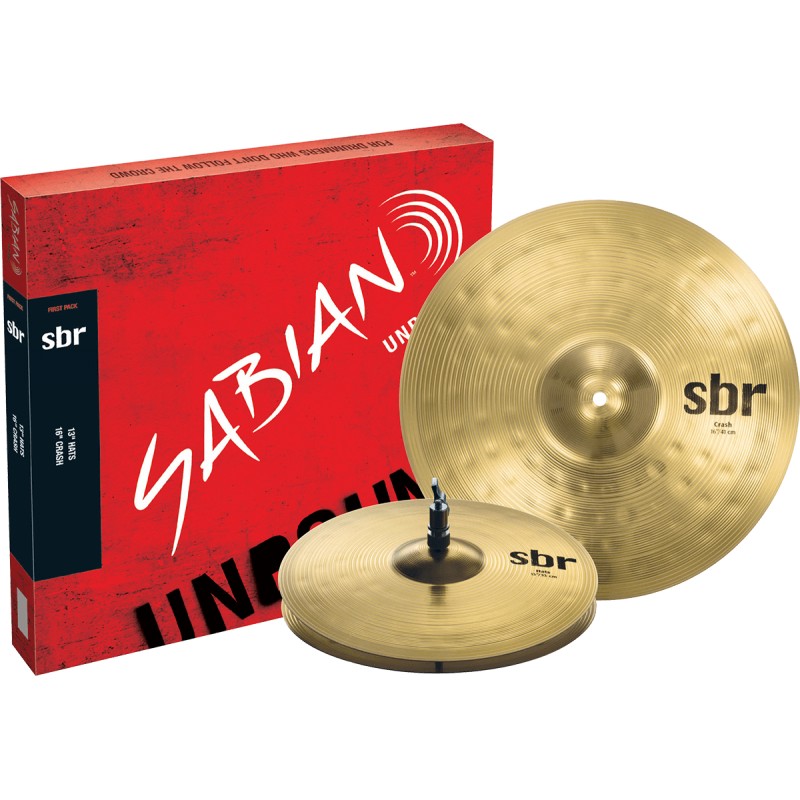 PACK CYMBALES SBR HH13 CRASH 16 SET HARMONIQUE - SABIAN