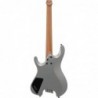 Ibanez QX52MGM Headless Metallic Gray Matte avec housse