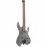 Ibanez QX52MGM Headless Metallic Gray Matte avec housse