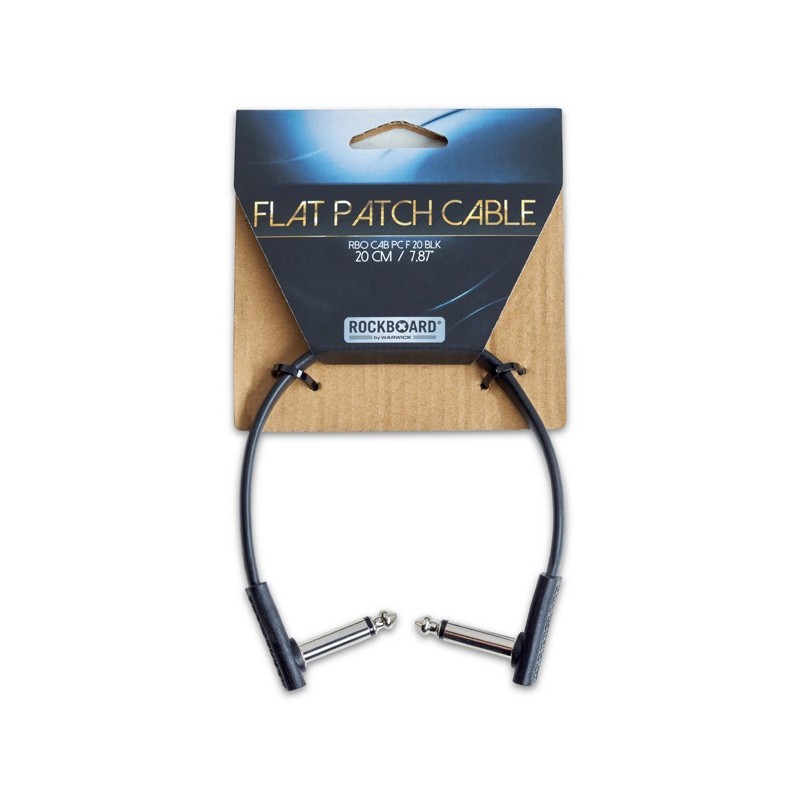 Patch plat - 20 cm - Black