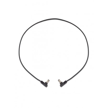 ROCKBOARD C‚ble d'alimentation plat coudÈ/coudÈ - 60 cm - Black