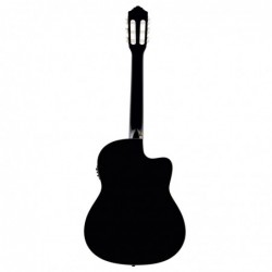 Guitare classique slim gaucher Ortega R145 EpicÈa Noir