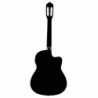 Guitare classique slim gaucher Ortega R145 EpicÈa Noir