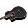 Guitare classique slim gaucher Ortega R145 EpicÈa Noir