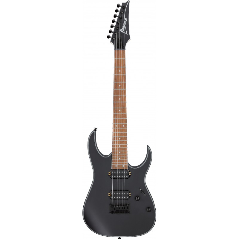 Guitare 7 cordes Ibanez RG7421EX-BKF Black Flat