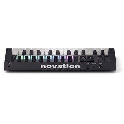 NOVATION LAUNCHKEY-MN25-MK4 Clavier maitre 25 mini-touches, 16 pads, 8 encodeurs, Ècran OLED