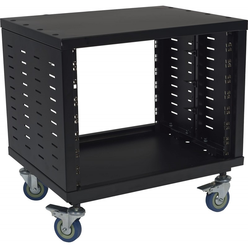 RACK 8U 19P (ROULETTES) IR-8 - ALGAM AUDIO