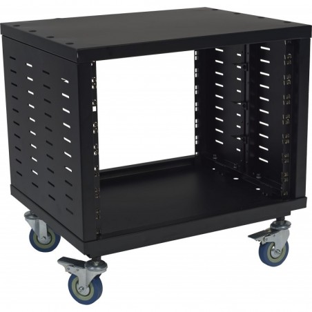 RACK 8U 19P (ROULETTES) IR-8 - ALGAM AUDIO