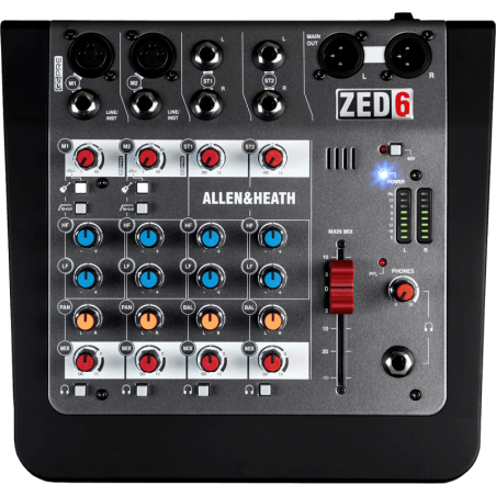 ALLEN & HEATH - ZED-6 GSPre - 2 in mono, 2 stÈrÈo