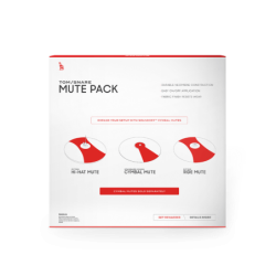 Pack de sourdines SoundOff by Evans, Fusion (10, 12, 14, 14)