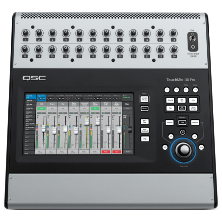 CONSOLE DE MIXAGE NUMERIQUE TOUCHMIX-30PRO - QSC