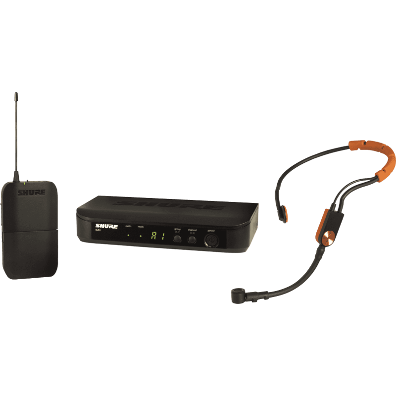 SHURE - BLX14E-SM31-M17 Complet simple - Serre-tÍte Fitness - Bande M17
