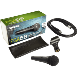 Micro SHURE PGA58 XLR Voix Dynamique cardioÔde