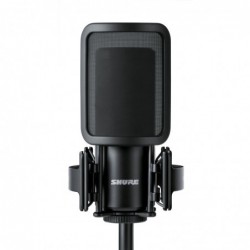 Micro SHURE SM4-K-KIT Studio - SM4 avec suspension, anti-pop et mallette