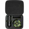 Micro SHURE SM4-K-KIT Studio - SM4 avec suspension, anti-pop et mallette