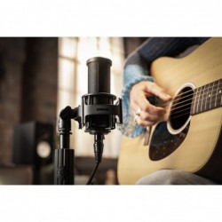 Micro SHURE SM4-K-KIT Studio - SM4 avec suspension, anti-pop et mallette