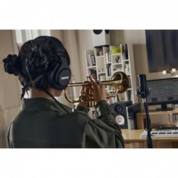 Micro SHURE SM4-K-KIT Studio - SM4 avec suspension, anti-pop et mallette