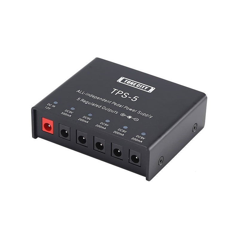 Alimentation 5 sorties Tone City TPS-5