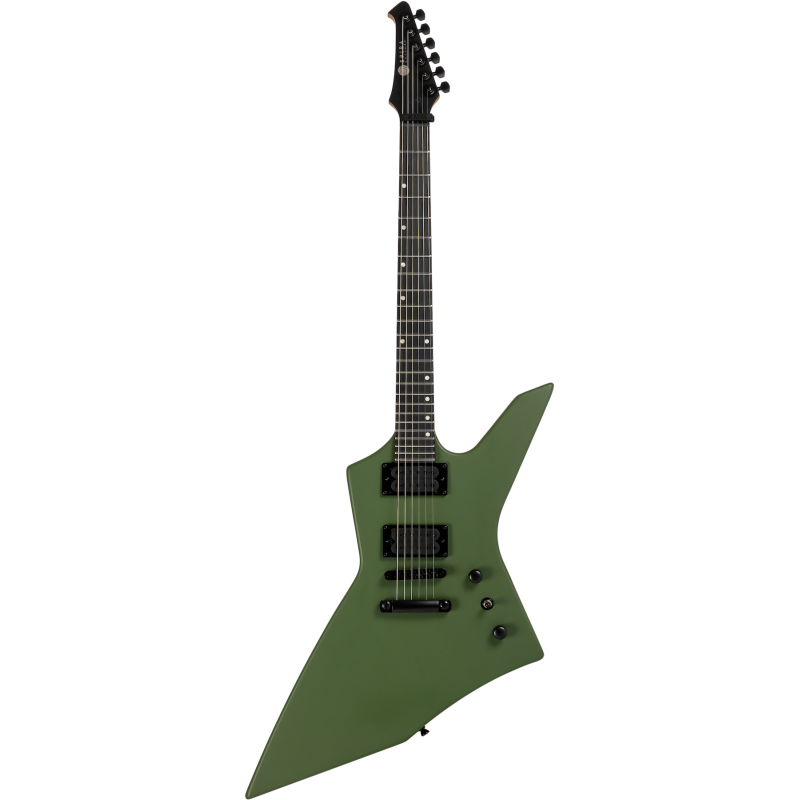 Spira Guitars X-400 MGR Satin Green