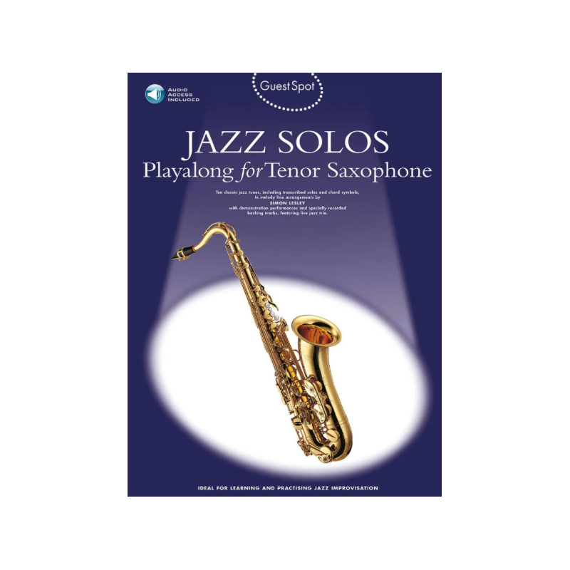 GUEST SPOT JAZZ SOLOS SAXOPHONE TENOR