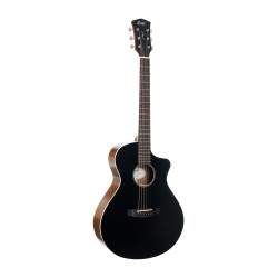 Cort CORE-MC Ovangkol Noir – Guitare Électro-Acoustique Table Massive