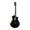 Cort CORE-MC Ovangkol Noir – Guitare Électro-Acoustique Table Massive