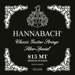 Hannabach 815 MT – Cordes Guitare Classique Tension Moyenne