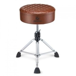 Gibraltar 9808BRS-BR Chestnut – Siège Batteur Confort Premium