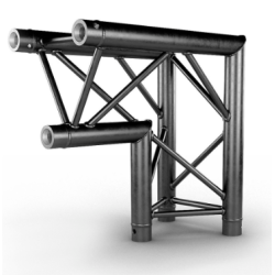 STRUCTURE ANGLE 90° TRIO290 BLACK - CONTESTAGE